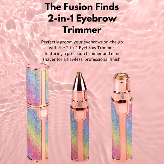 2 in 1 Eye Brow Trimmer