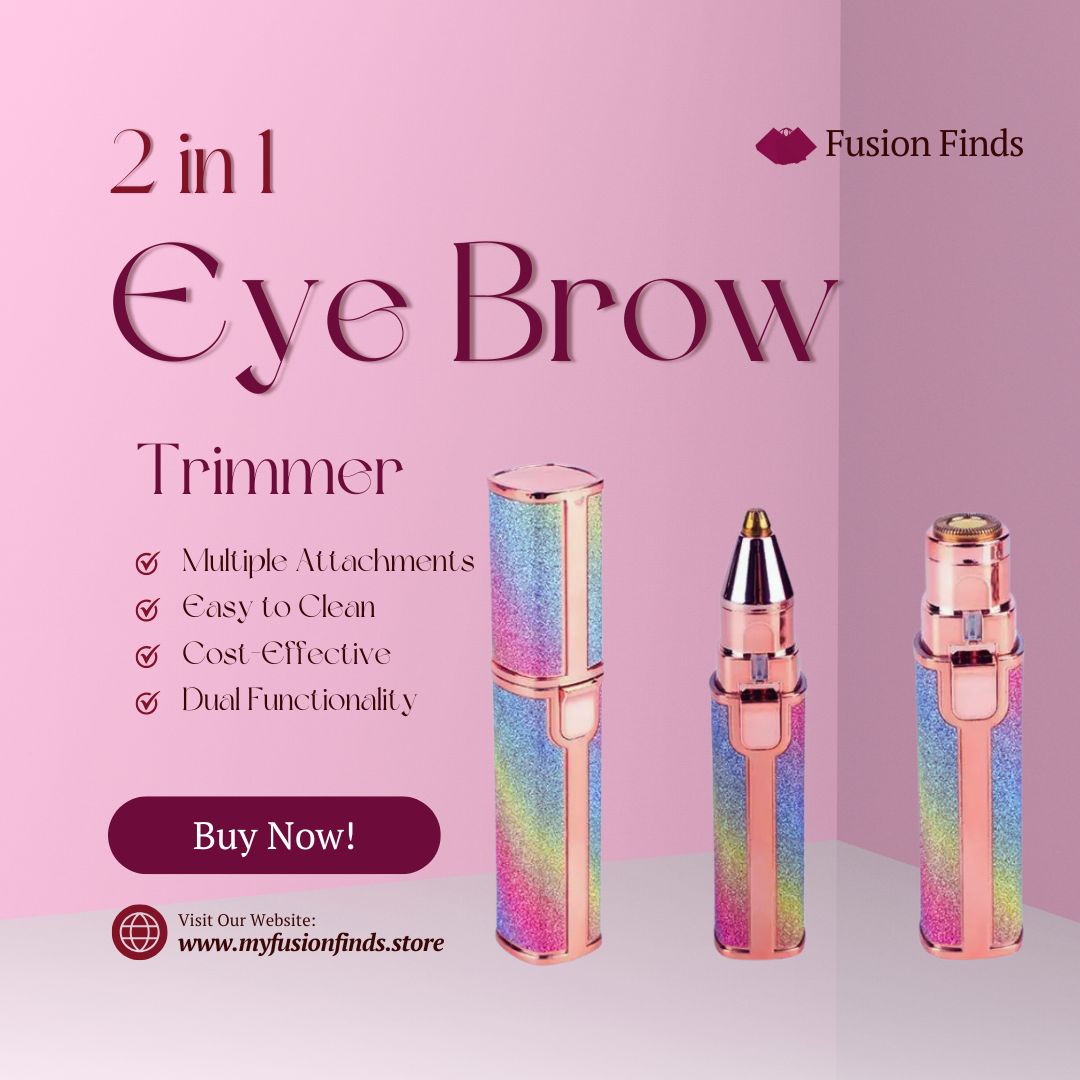 2 in 1 Eye Brow Trimmer