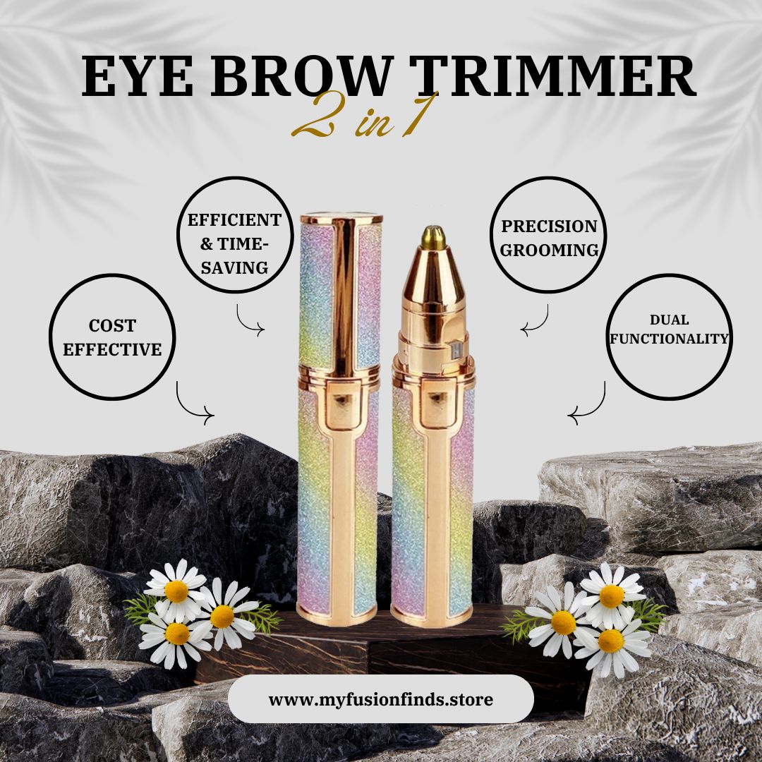 2 in 1 Eye Brow Trimmer